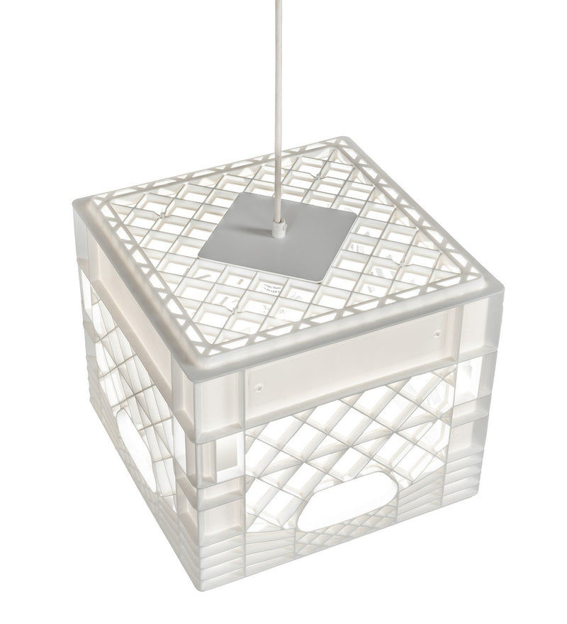 Meyda Tiffany 216775 LED Pendant, White