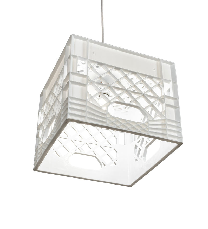 Meyda Tiffany 216775 LED Pendant, White