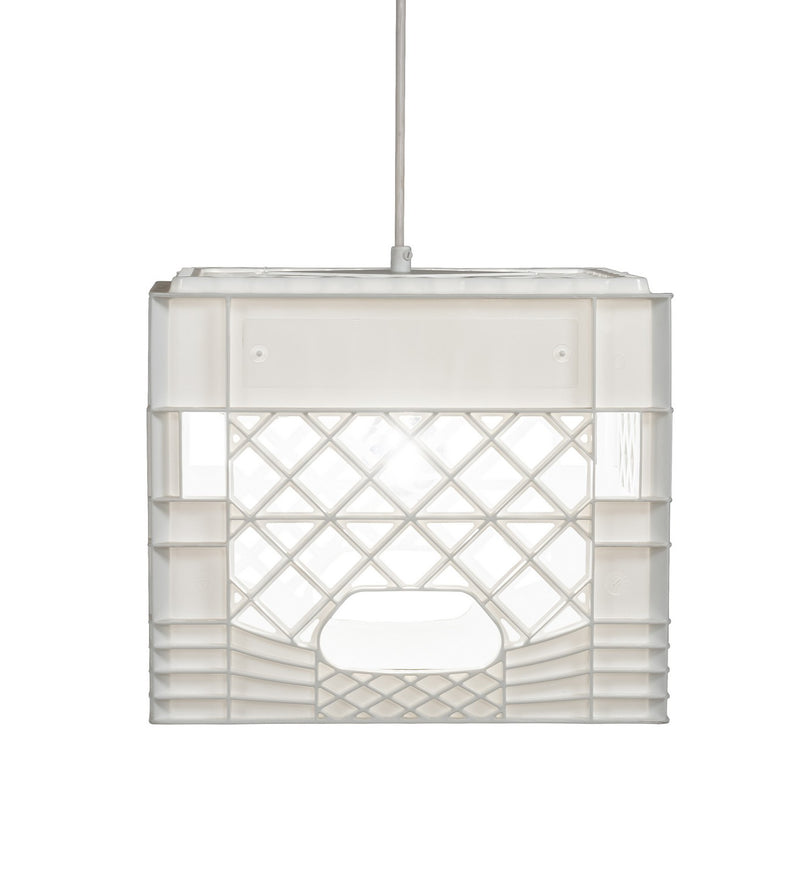 Meyda Tiffany 216775 LED Pendant, White