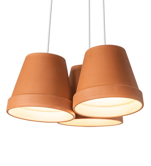 Meyda Tiffany 216777 LED Pendant, Matte White