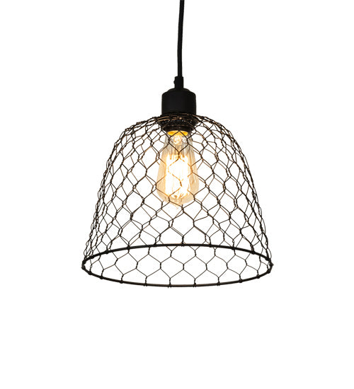 Meyda Tiffany 216779 LED Pendant, Solar Black