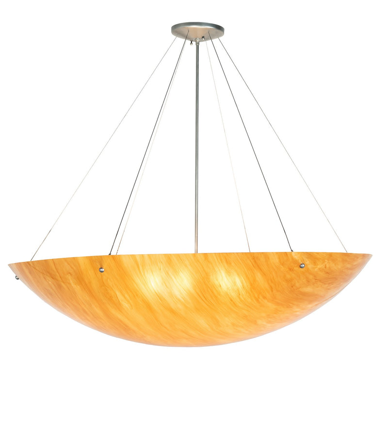Meyda Tiffany 216810 Eight Light Pendant, Brushed Nickel Powder Coat