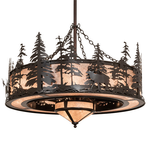Meyda Tiffany 217006 11 Light Chandel-Air, Timeless Bronze
