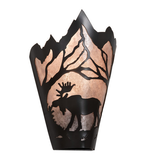 Meyda Tiffany 217008 One Light Wall Sconce, Timeless Bronze
