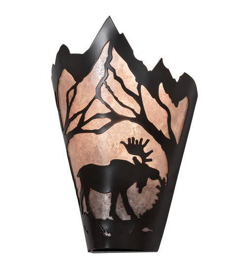 Meyda Tiffany 217009 One Light Wall Sconce, Timeless Bronze