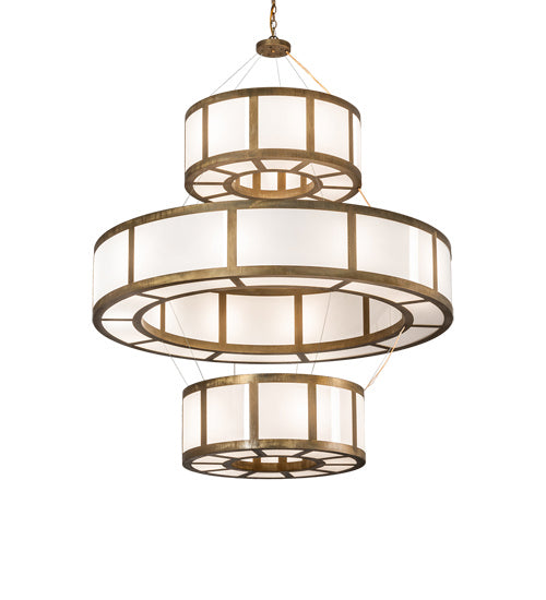 Meyda Tiffany 217678 20 Light Pendant, Brushed Brass