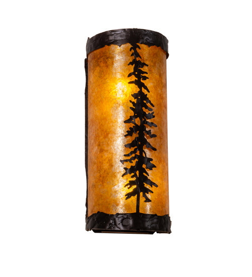Meyda Tiffany 217915 Two Light Wall Sconce, Mahogany Bronze