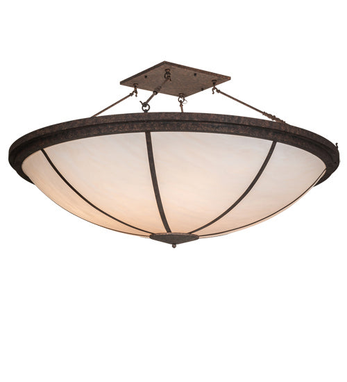 Meyda Tiffany 218366 Eight Light Semi-Flushmount, Rococco