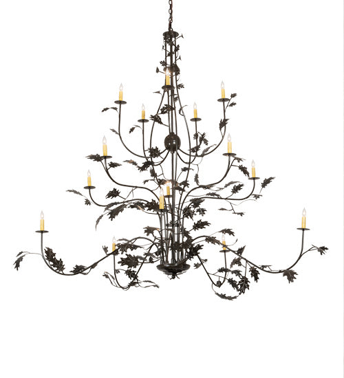 Meyda Tiffany 218561 15 Light Chandelier, Timeless Bronze