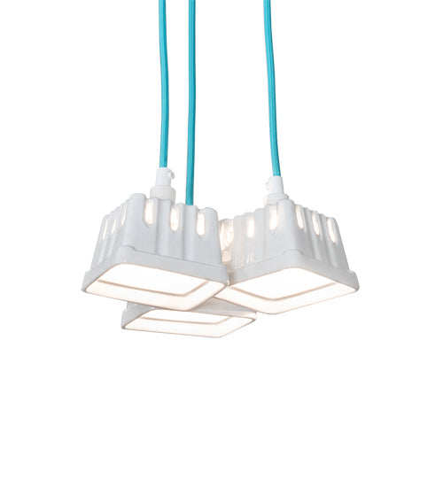 Meyda Tiffany 218852 LED Pendant, White