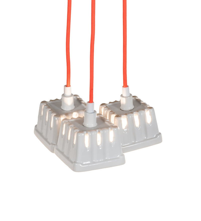 Meyda Tiffany 218854 LED Pendant, White