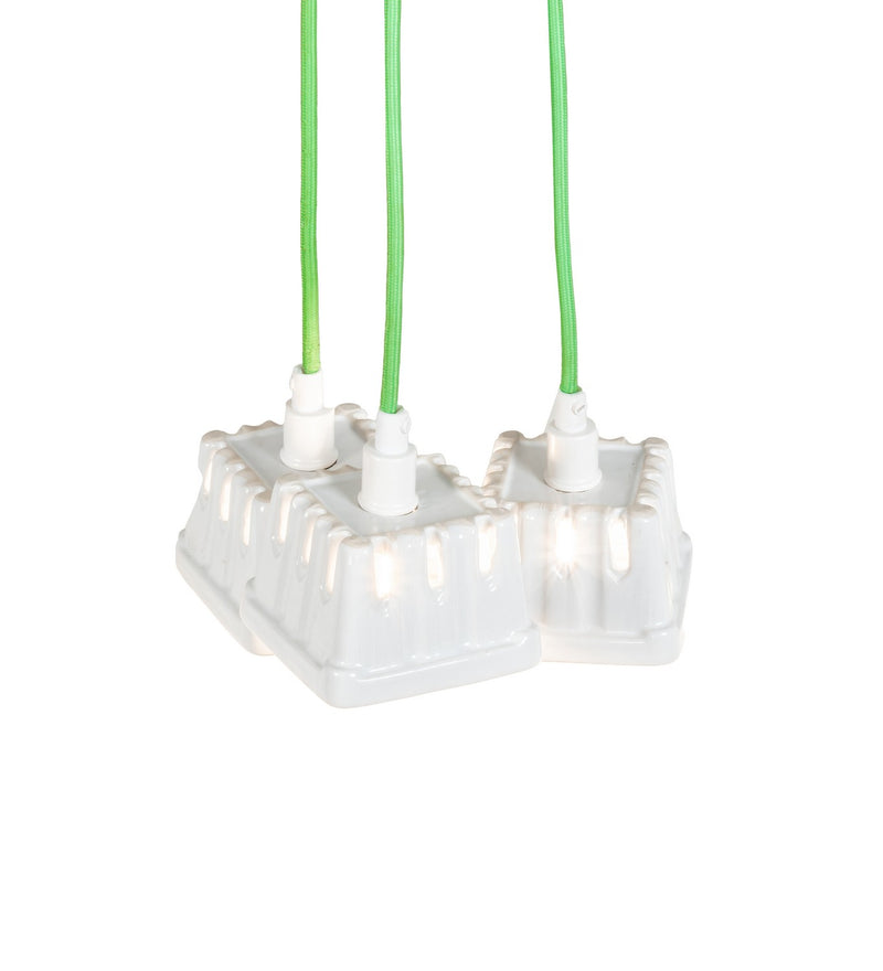 Meyda Tiffany 218855 LED Pendant, White