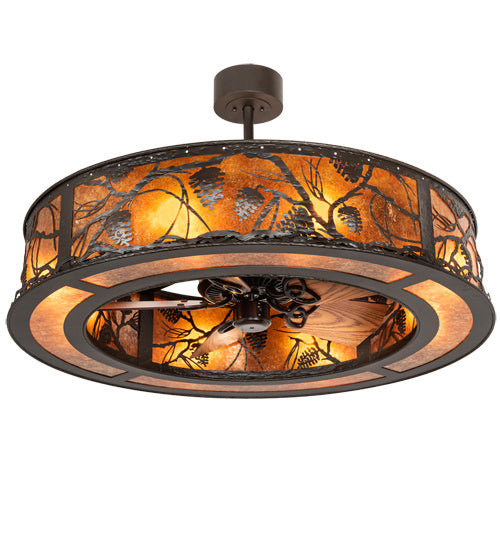 Meyda Tiffany 219293 Eight Light Chandel-Air, Oil Rubbed Bronze