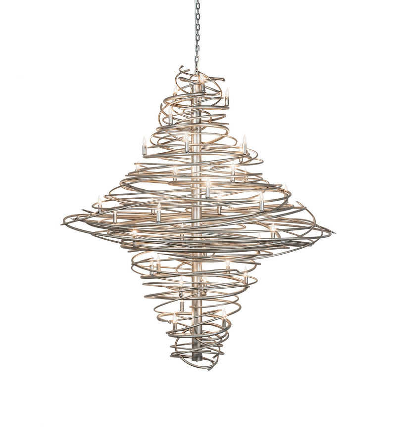 Meyda Tiffany 219352 36 Light Chandelier, Industrial Steel