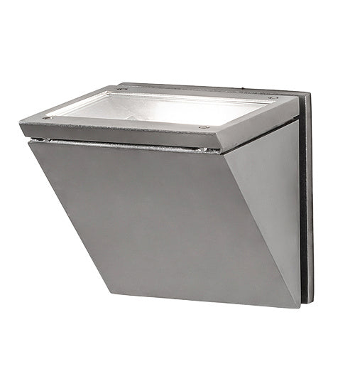 Meyda Tiffany 219389 One Light Wall Sconce, Brushed Stainless Steel