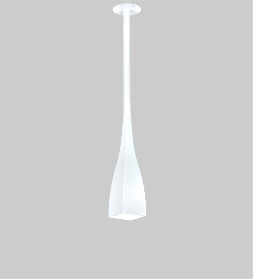 Meyda Tiffany 219390 One Light Pendant, White