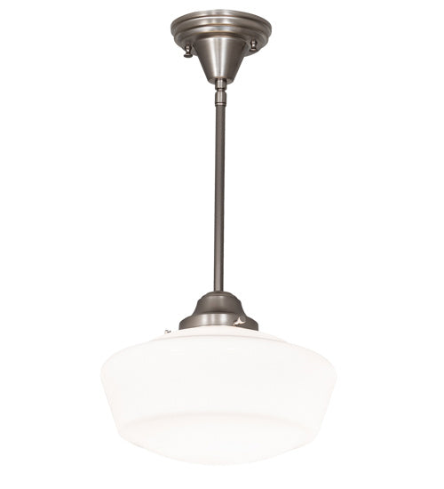Meyda Tiffany 219618 One Light Pendant, Nickel