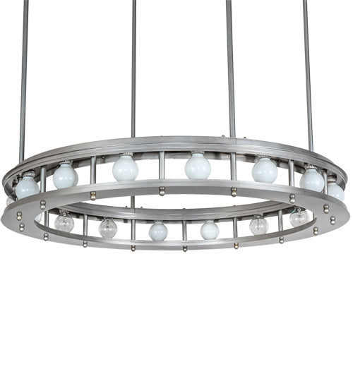 Meyda Tiffany 219695 16 Light Pendant, Nickel