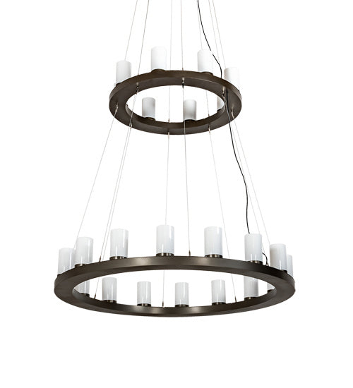 Meyda Tiffany 219925 LED Chandelier, English Brown