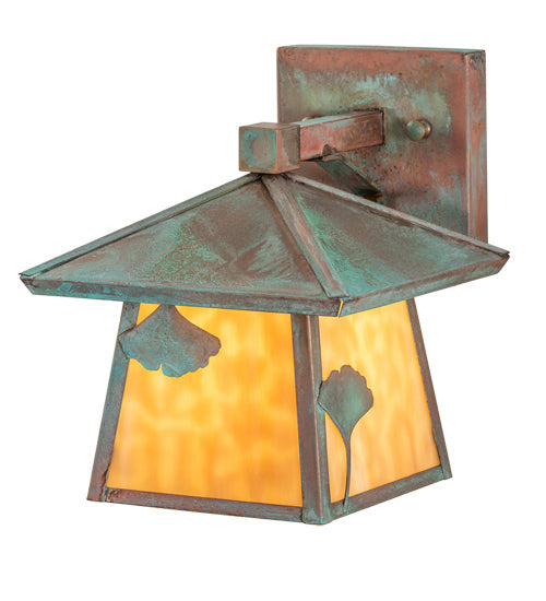 Meyda Tiffany 220108 One Light Wall Sconce, Verdigris