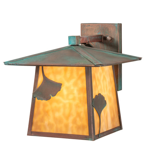 Meyda Tiffany 220109 One Light Wall Sconce, Verdigris