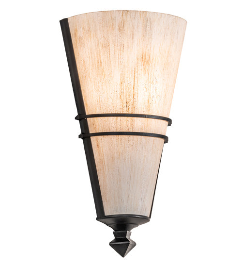 Meyda Tiffany 220598 One Light Wall Sconce, Blackwash