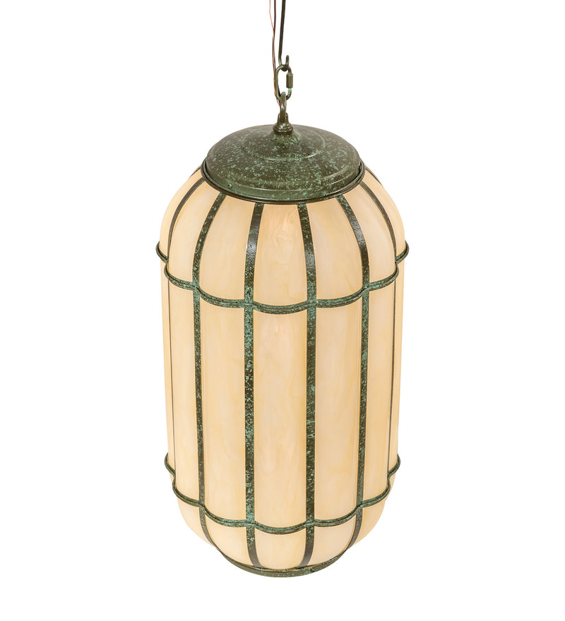 Meyda Tiffany 220607 Three Light Pendant, Tarnished Copper