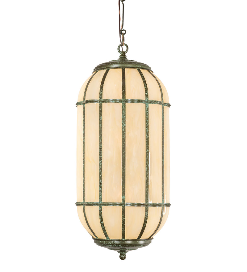 Meyda Tiffany 220607 Three Light Pendant, Tarnished Copper