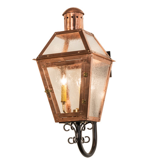 Meyda Tiffany 220734 LED Wall Sconce, Raw Copper/Raw Brass/Dark Bronze