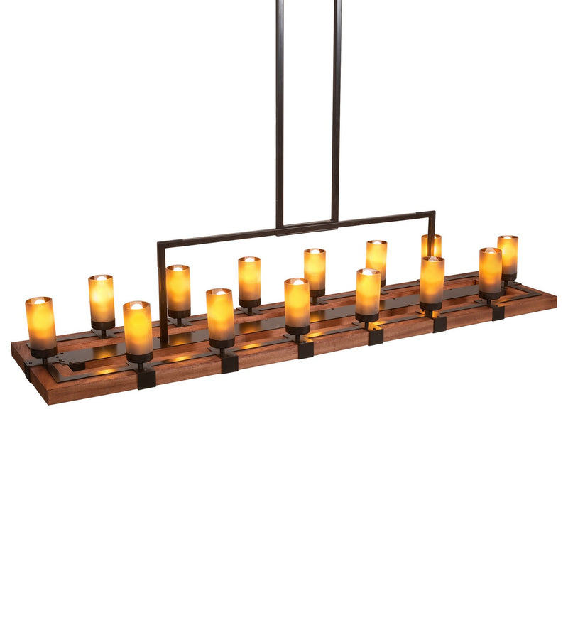 Meyda Tiffany 220740 14 Light Chandelier, Oil Rubbed Bronze