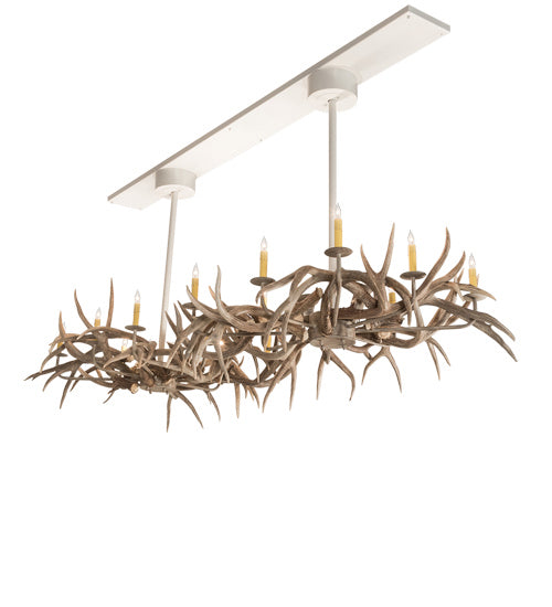 Meyda Tiffany 220836 20 Light Chandelier, Beige Satin