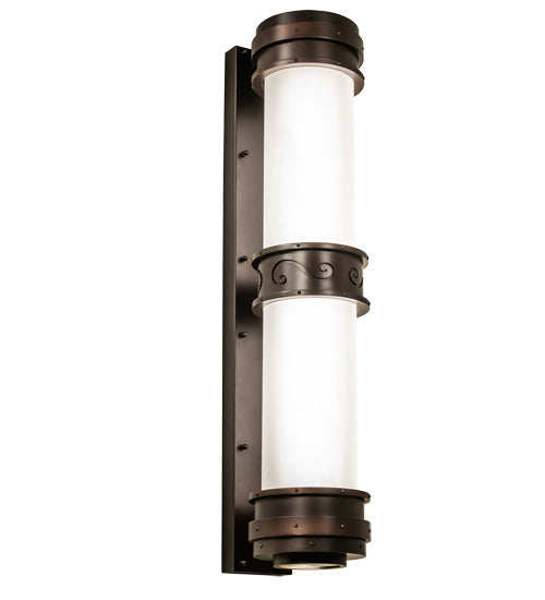 Meyda Tiffany 221006 Two Light Wall Sconce, Dark Bronze