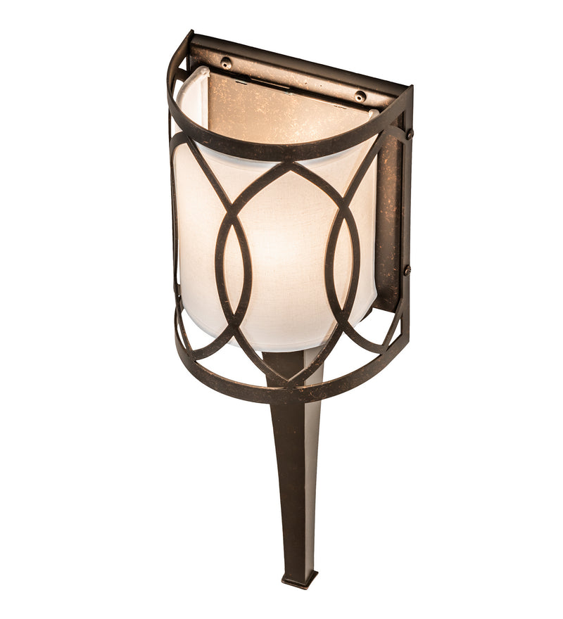 Meyda Tiffany 221009 One Light Wall Sconce, Gilded Tabacco