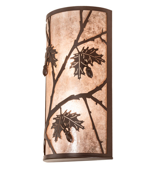 Meyda Tiffany 221124 Two Light Wall Sconce, Cafe Noir