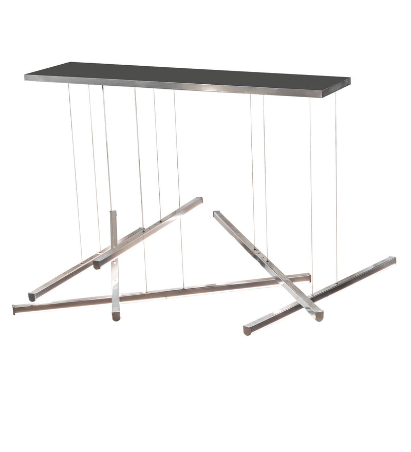 Meyda Tiffany 221302 LED Pendant, Britebond Chrome