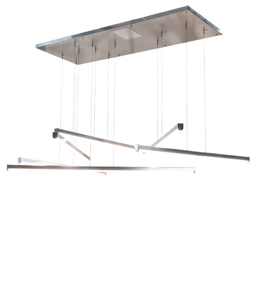 Meyda Tiffany 221302 LED Pendant, Britebond Chrome
