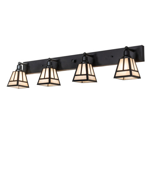 Meyda Tiffany 221340 Four Light Vanity, Old Wrought Iron