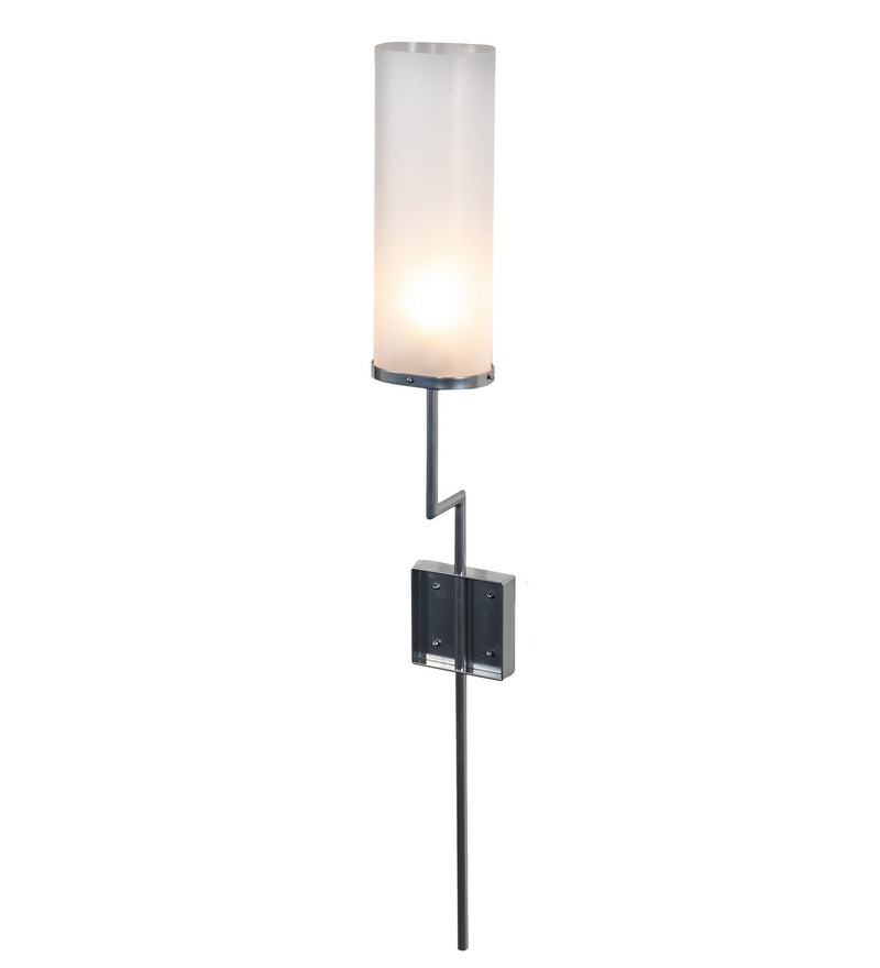Meyda Tiffany 221457 One Light Wall Sconce, Extreme Chrome