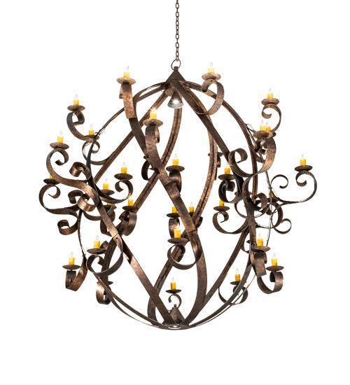 Meyda Tiffany 221488 LED Chandelier, Rococco
