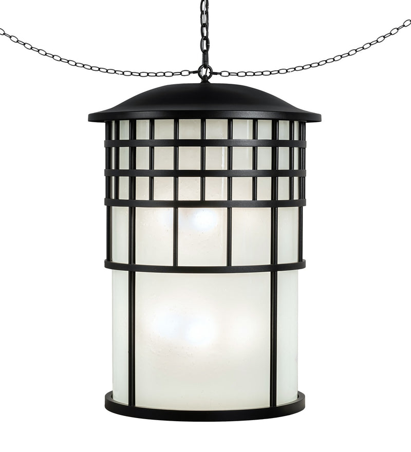 Meyda Tiffany 221578 Six Light Pendant, Solar Black