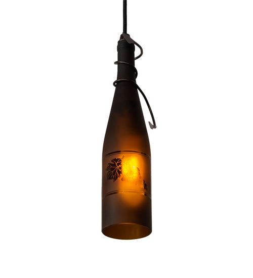 Meyda Tiffany 221913 One Light Pendant, Mahogany Bronze
