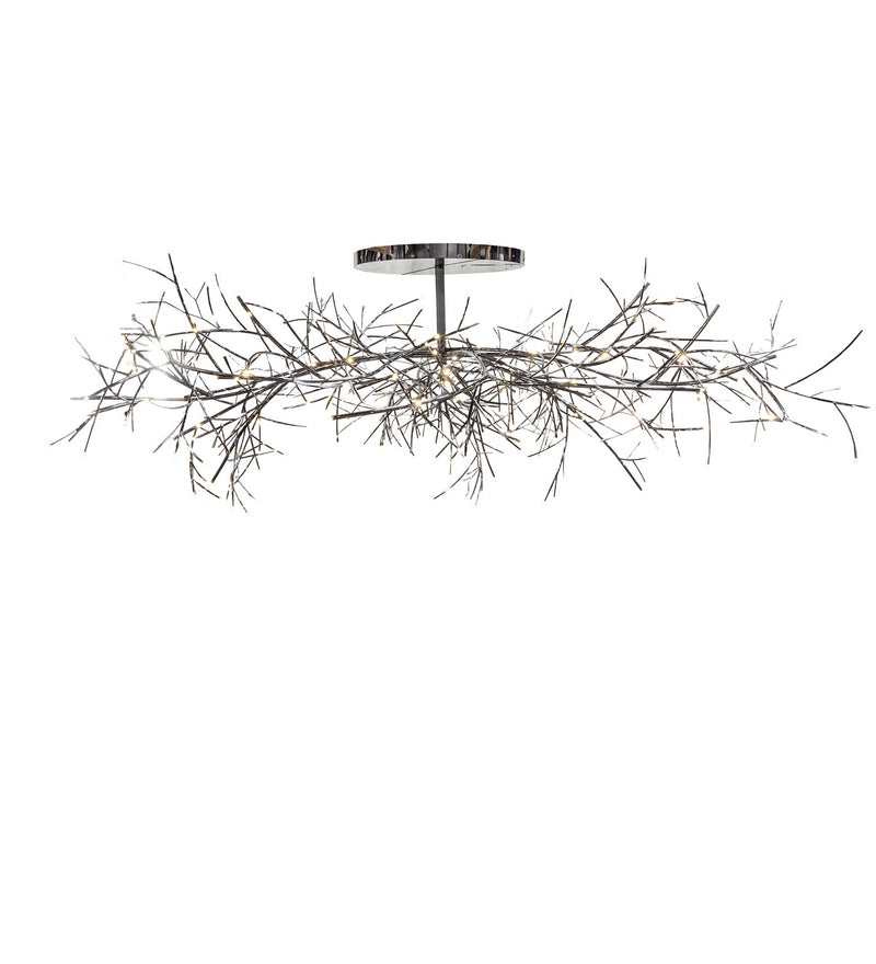 Meyda Tiffany 221927 LED Chandelier, Polished Stainless Steel