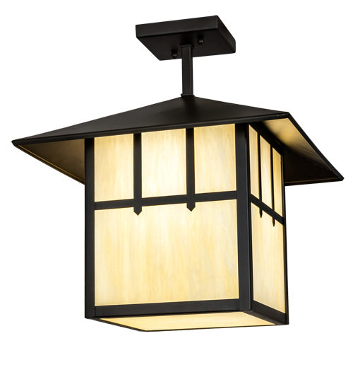 Meyda Tiffany 222191 One Light Pendant, Oil Rubbed Bronze