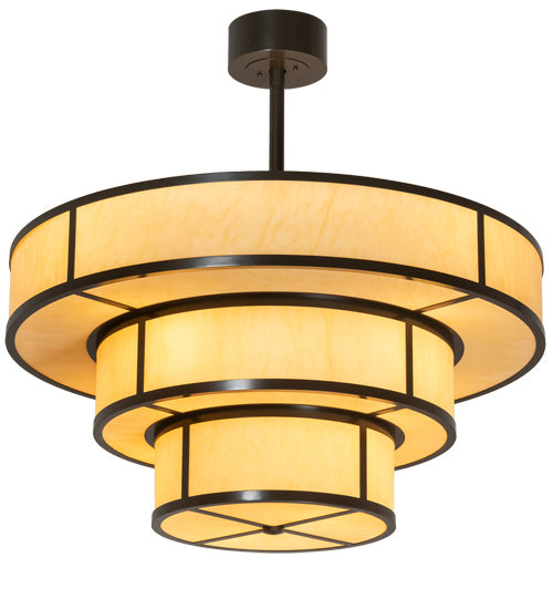 Meyda Tiffany 222211 Ten Light Pendant, Timeless Bronze