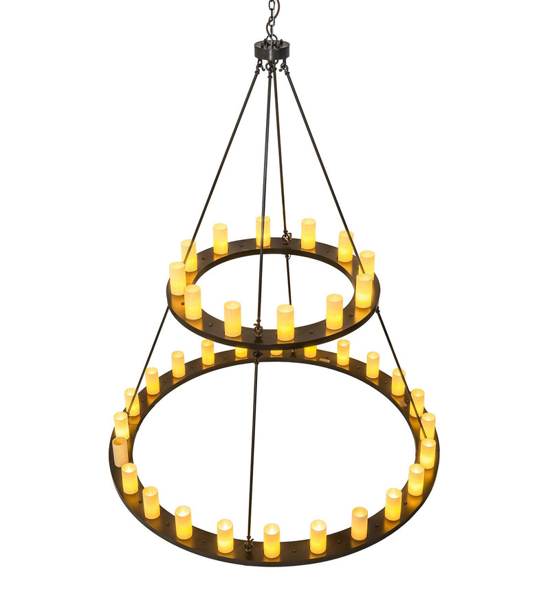 Meyda Tiffany 222247 36 Light Chandelier, Timeless Bronze