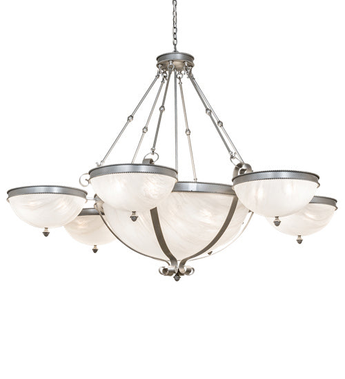 Meyda Tiffany 222370 18 Light Chandelier, Light Sandstone