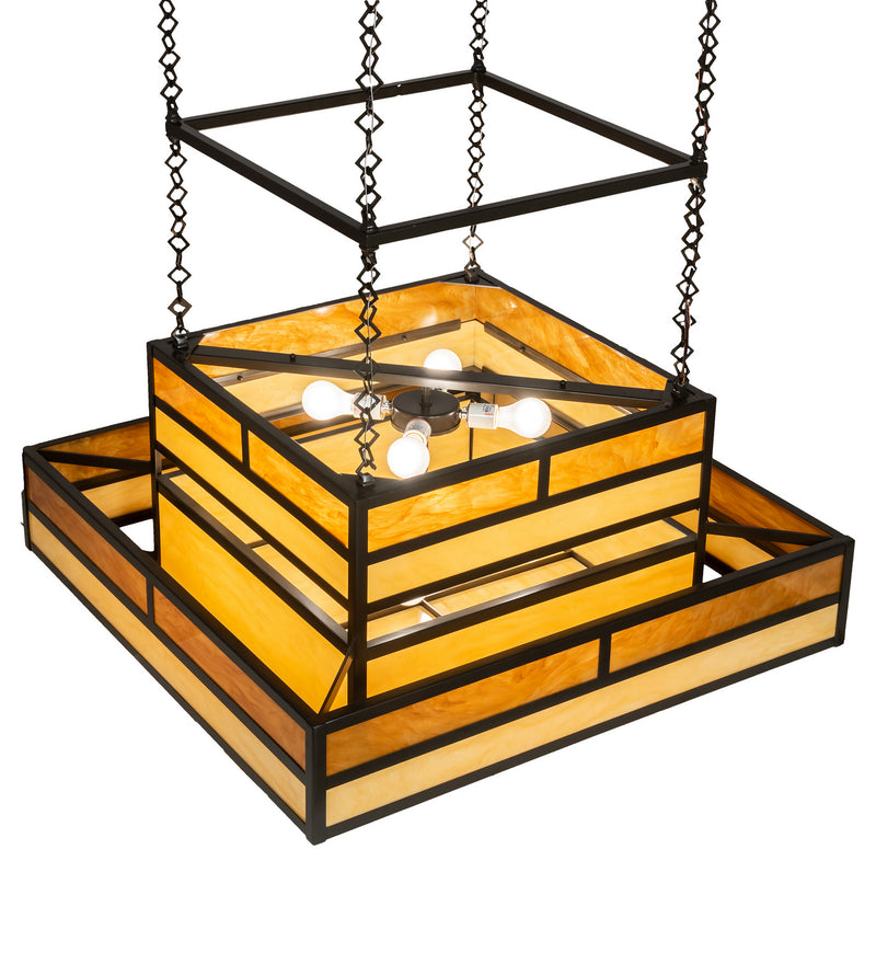 Meyda Tiffany 223100 Eight Light Pendant, Timeless Bronze