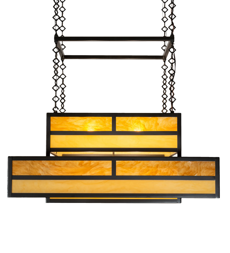 Meyda Tiffany 223100 Eight Light Pendant, Timeless Bronze