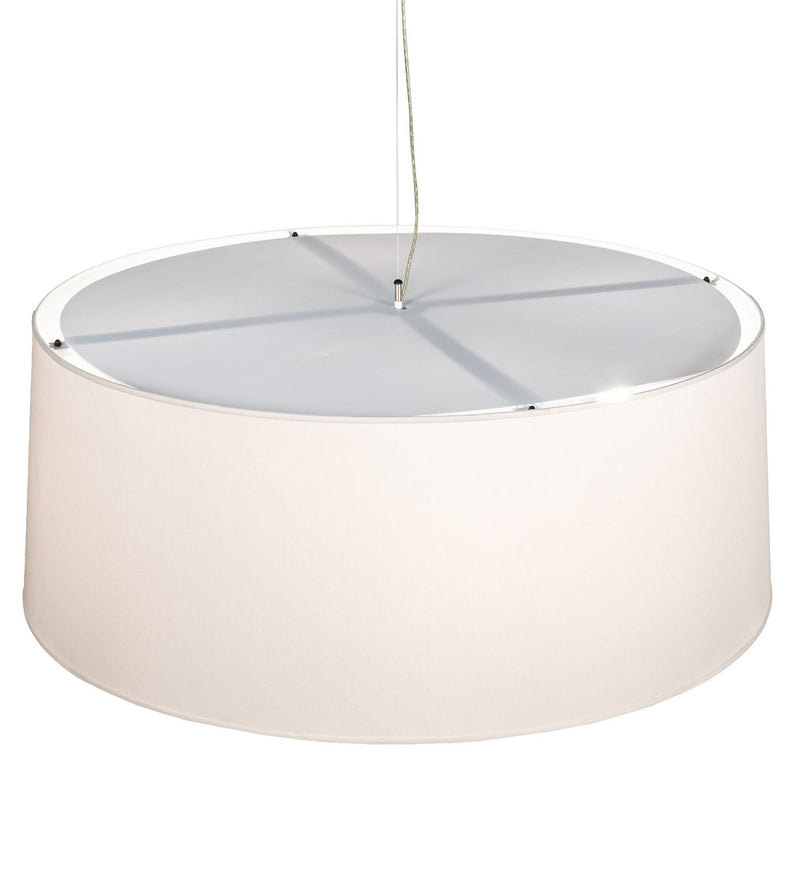 Meyda Tiffany 224023 Five Light Pendant, Flat Black And Gloss White