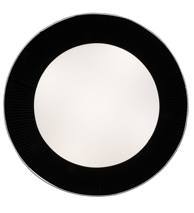 Meyda Tiffany 224023 Five Light Pendant, Flat Black And Gloss White